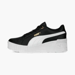 Zapatillas Puma Karmen Wedge Negro Blanco Mujer