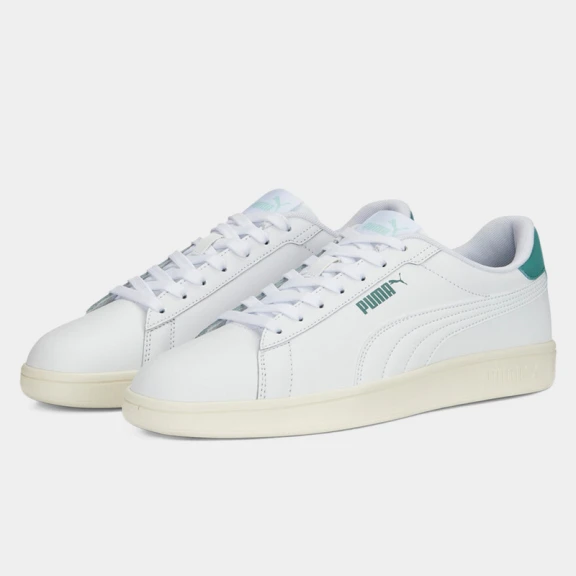 Zapatillas Puma Smash 3.0 L Blanco Verde Hombre 5 Zapatillas Puma Smash 3.0 L Blanco Verde Hombre - Imagen 3