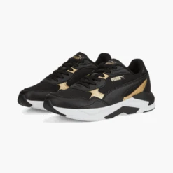 Zapatillas Puma X-Ray Speed Lite Distressed Negro Oro Mujer -Zapato Tienda De Ventas zapatillas puma xray speed lite distressed negro oro mujer 2