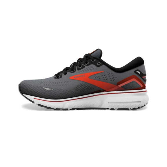 Zapatillas Running Brooks Ghost 15 Gris Naranja Hombre 4 Zapatillas Running Brooks Ghost 15 Gris Naranja Hombre - Imagen 2