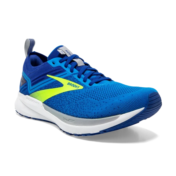 Zapatillas Running Brooks Ricochet 3 Azul Amarillo Hombre 5 Zapatillas Running Brooks Ricochet 3 Azul Amarillo Hombre - Imagen 3