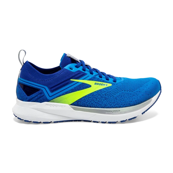 Zapatillas Running Brooks Ricochet 3 Azul Amarillo Hombre 3 Zapatillas Running Brooks Ricochet 3 Azul Amarillo Hombre
