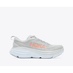 Zapatillas Running Hoka Bondi 8 Gris Mujer
