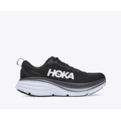 Zapatillas Running Hoka Bondi 8 Negro Blanco Hombre