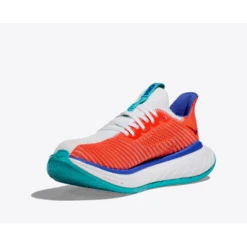 Zapatillas Running Hoka Carbon X 3 Blanco Azul Fuego Hombre -Zapato Tienda De Ventas zapatillas running hoka carbon x 3 blanco azul fuego hombre 2