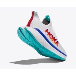 Zapatillas Running Hoka Carbon X 3 Blanco Azul Fuego Hombre -Zapato Tienda De Ventas zapatillas running hoka carbon x 3 blanco azul fuego hombre 5