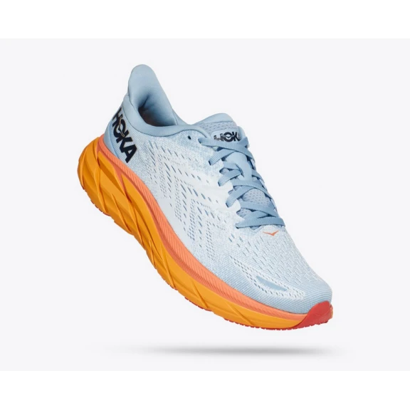 Zapatillas Running Hoka Clifton 8 Celeste Mujer 4 Zapatillas Running Hoka Clifton 8 Celeste Mujer - Imagen 2
