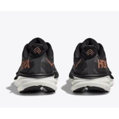 Zapatillas Running Hoka Clifton 9 Negro Bronce Mujer -Zapato Tienda De Ventas zapatillas running hoka clifton 9 negro bronce mujer 3
