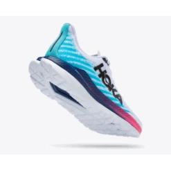 Zapatillas Running Hoka Mach 5 Blanco Azul Rosa Hombre -Zapato Tienda De Ventas zapatillas running hoka mach 5 blanco azul rosa hombre 3