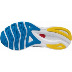 Zapatillas Running Mizuno Wave Sky 6 Blanco Amarillo Azul Hombre -Zapato Tienda De Ventas zapatillas running mizuno wave sky 6 blanco amarillo azul hombre 4