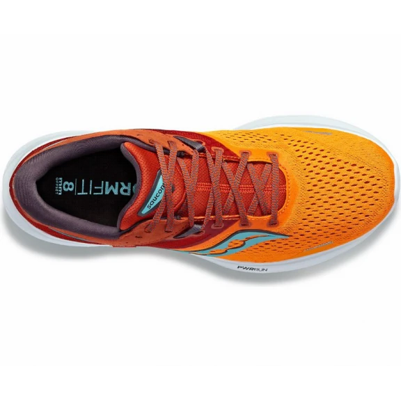 Zapatillas Running Saucony Ride 16 Naranja Hombre 6 Zapatillas Running Saucony Ride 16 Naranja Hombre - Imagen 4