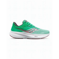 Zapatillas Running Saucony Ride 16 Verde Mujer