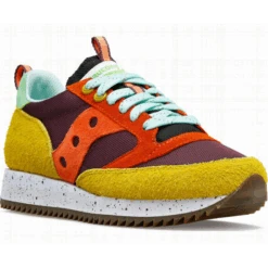 Zapatillas Saucony Jazz 81 Granate Naranja Mostaza Hombre -Zapato Tienda De Ventas zapatillas saucony jazz 81 granate naranja mostaza hombre 2