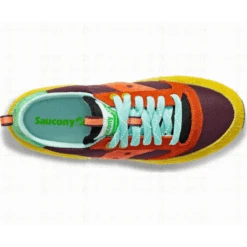 Zapatillas Saucony Jazz 81 Granate Naranja Mostaza Hombre -Zapato Tienda De Ventas zapatillas saucony jazz 81 granate naranja mostaza hombre 3