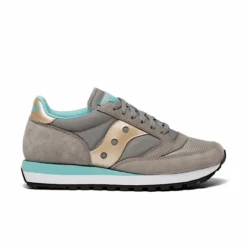Zapatillas Saucony Jazz 81 Gris Azul Dorado Mujer