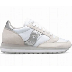 Zapatillas Saucony Jazz Triple Blanco Plata Mujer
