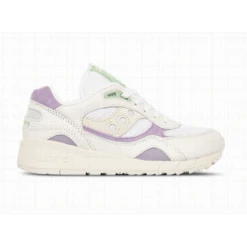 Zapatillas Saucony Shadow 6000 Blanco Malva Mujer