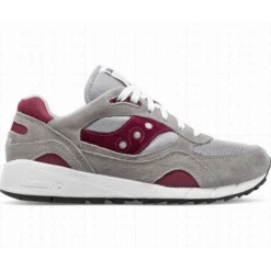 Zapatillas Saucony Shadow 6000 Gris Burdeos Hombre