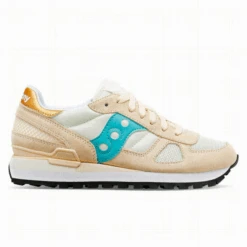 Zapatillas Saucony Shadow Original Beige Turquesa