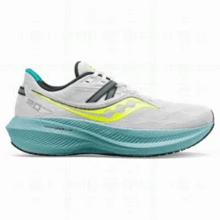 Zapatillas Saucony Triumph 20 Gris Lima Azul Hombre