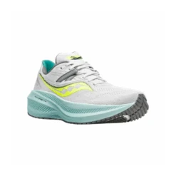 Zapatillas Saucony Triumph 20 Gris Lima Azul Mujer -Zapato Tienda De Ventas zapatillas saucony triumph 20 gris lima azul mujer 2