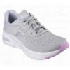 Zapatillas Skechers Arch Fit Infinity Cool Gris Malva Mujer -Zapato Tienda De Ventas zapatillas skechers arch fit infinity cool gris malva mujer