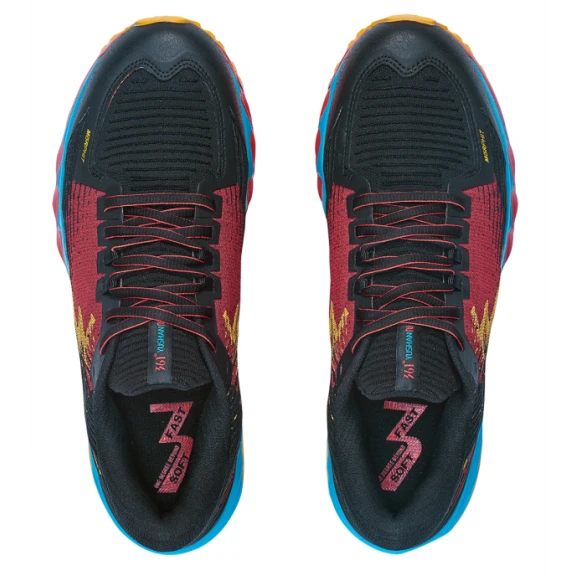 Zapatillas Trail 361º Yushan 2 Negro Rojo Hombre 6 Zapatillas Trail 361º Yushan 2 Negro Rojo Hombre - Imagen 4