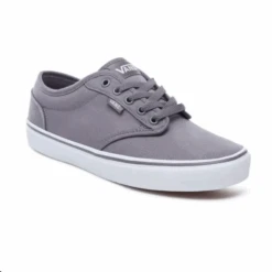 Zapatillas Vans Atwood Gris Blanco Hombre -Zapato Tienda De Ventas zapatillas vans atwood gris blanco hombre 2