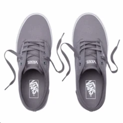 Zapatillas Vans Atwood Gris Blanco Hombre -Zapato Tienda De Ventas zapatillas vans atwood gris blanco hombre 4