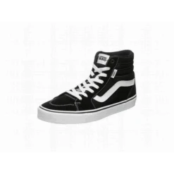Zapatillas Vans Filmore HI Negro Blanco Hombre -Zapato Tienda De Ventas zapatillas vans filmore hi negro blanco hombre 2