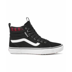 Zapatillas Vans Filmore HI Negro Blanco Rojo Hombre