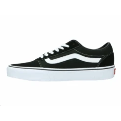 Zapatillas Vans Ward Negra Blanca Hombre -Zapato Tienda De Ventas zapatillas vans ward negra blanca hombre 3