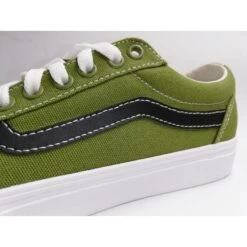 Zapatillas Vans Ward Verde Negro Hombre -Zapato Tienda De Ventas zapatillas vans ward verde negro hombre 2