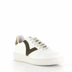 Zapatillas Victoria 125820 Blanco Kaki Mujer -Zapato Tienda De Ventas zapatillas victoria 125820 blanco kaki mujer 2