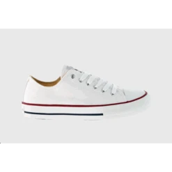 Zapatillas Victoria Tribu Lona Blanca Mujer