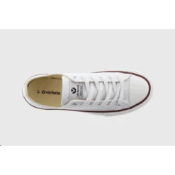 Zapatillas Victoria Tribu Lona Blanca Mujer -Zapato Tienda De Ventas zapatillas victoria tribu lona blanca mujer 3