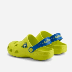 Zuecos Coqui Little Frog Amarillo Azul Niños -Zapato Tienda De Ventas zuecos coqui little frog amarillo azul ninos 2