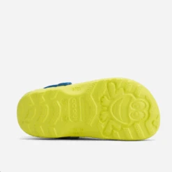 Zuecos Coqui Little Frog Amarillo Azul Niños -Zapato Tienda De Ventas zuecos coqui little frog amarillo azul ninos 3